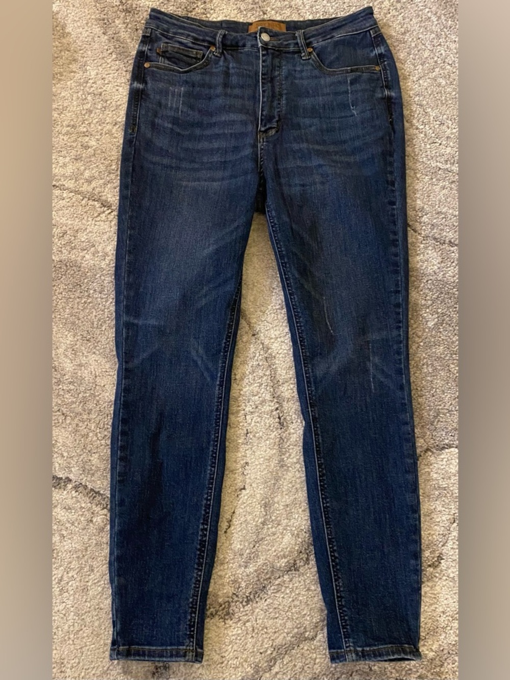 Judy Blue Distressed Skinny Jeans Size 13/31